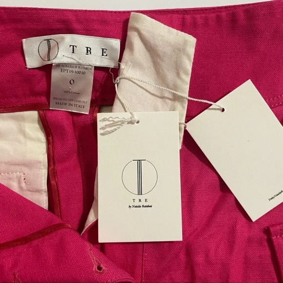 TRE by Natalie Ratabesi The Anneke Pink Azalea Pants 0 $1,155 - Picture 4 of 7